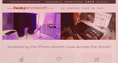 Desktop Screenshot of funkyphotobooth.com